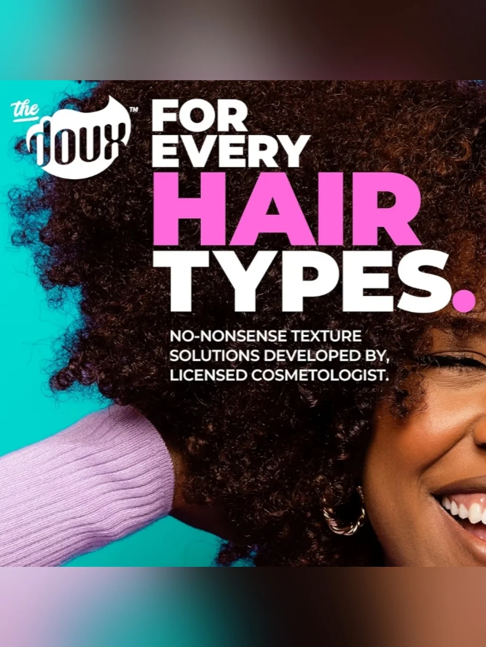 The Doux Press Rewind Curl Retention Shampoo